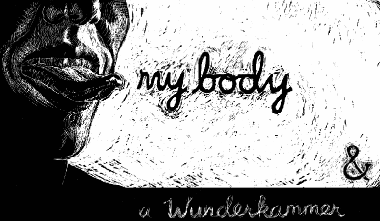'my body' - a Wunderkammer & (Shelly Jackson)