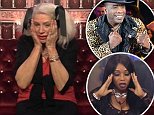 Editorial Use Only.. Mandatory Credit: Photo by REX/Shutterstock (5534064cz).. Angie Bowie grieves in the diary room.. 'Celebrity Big Brother' TV show, Elstree Studios, Hertfordshire, Britain - 11 Jan 2016.. ..
