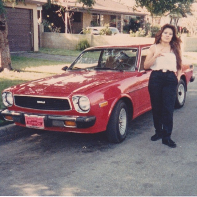 "1985 somewhere in #LosAngeles. My dad said when he was teaching my mom how to drive, all she wanted to do was blast oldies. Her favorite song- The Town I Live In"-- @Stephaniesegura thank you 🙏