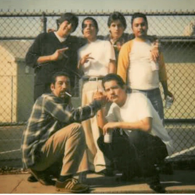 Check it out , I'll be doing something a lil different- I'll be posting flikas for Father's Day so please start submitting oldSchool pics of your jefe. Vintage photos "90s and older". Info I'll need- YEAR, NEIGHBORHOOD/GANG and CITY.  Much respect🙏 ~Mr Tojo ~ (bottom left) one of the OG founders  #VARRIO #KINGKOBRAS  #EastLA #70s #GANGLIFE #ThisIsLosAngeles