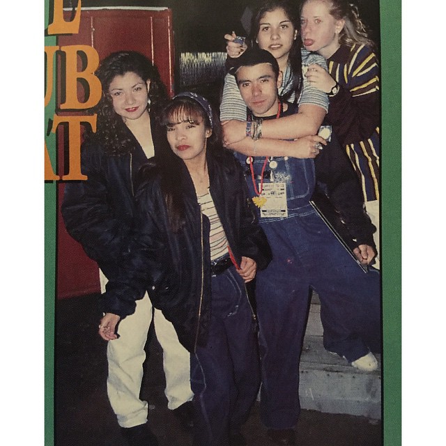 Back to the #90s party scene! Big shout to all Party Crews, Ravers, Groovers, Pop Lockers and Rebels from #SouthernCalifornia and everyone who got down at the clubs and house parties (photo taken at #FUNDIP ) #1995 #EastLaPartyCrews #StreetBeatMag #bomberJackets still have one! 💋✨