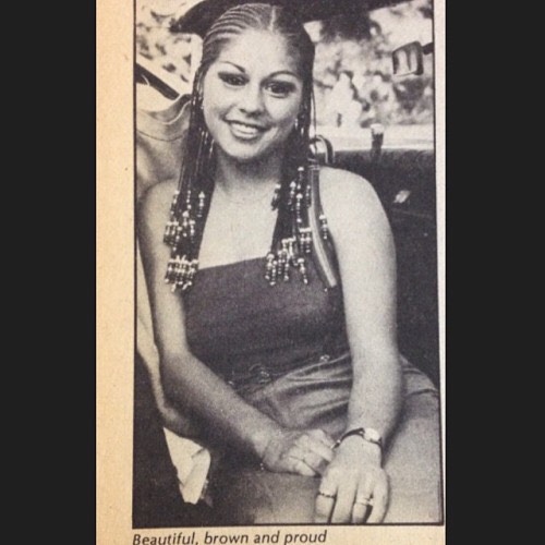 ~Beautiful, Brown & Proud #Chicanapower~ #Califas #70s ✨🌹✨