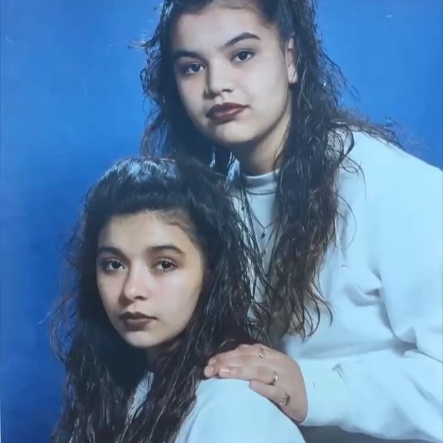Lil Vero & Michelle East LA 1989. 
This photo is gold👌🏽(photo: @lil_ver0 )