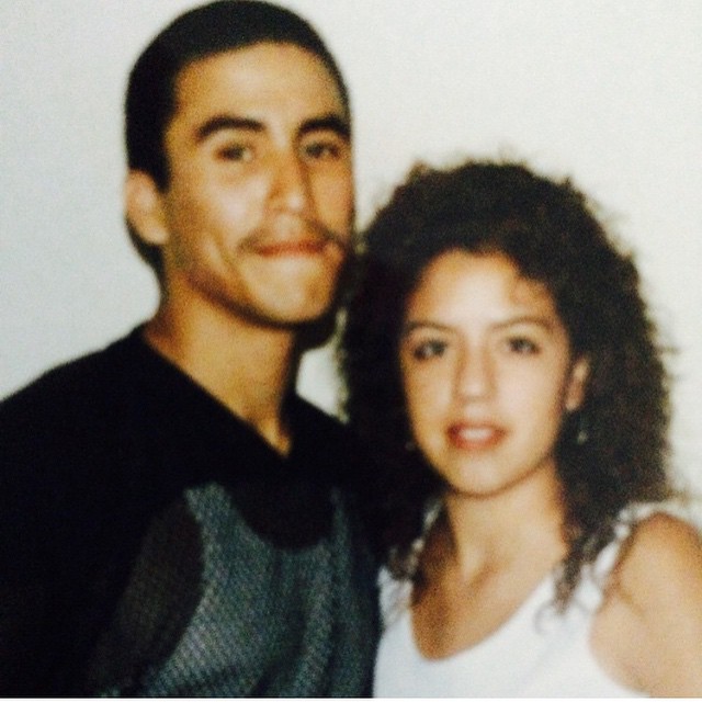 Charpo and April #EastLosAngeles #1989 #SouthernCalifornia #GANGLIFE