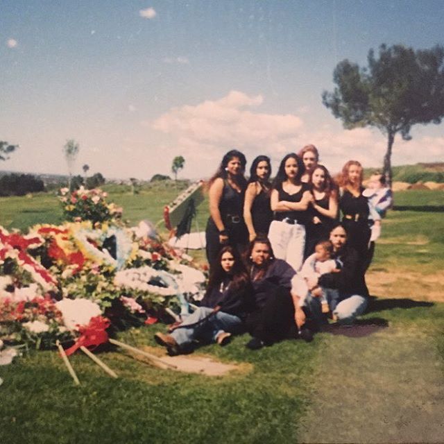 R.I.P. Mousy🌹 Holy Cross Cemetery March 1995 (photo: @firmehinas )
