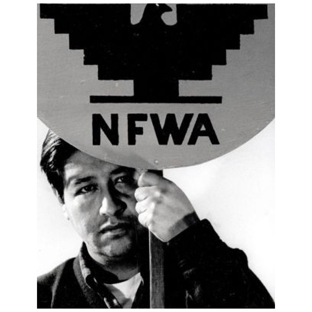 🍇 Happy birthday to Cesar Chavez. #UFWA 🍓🌽🍋