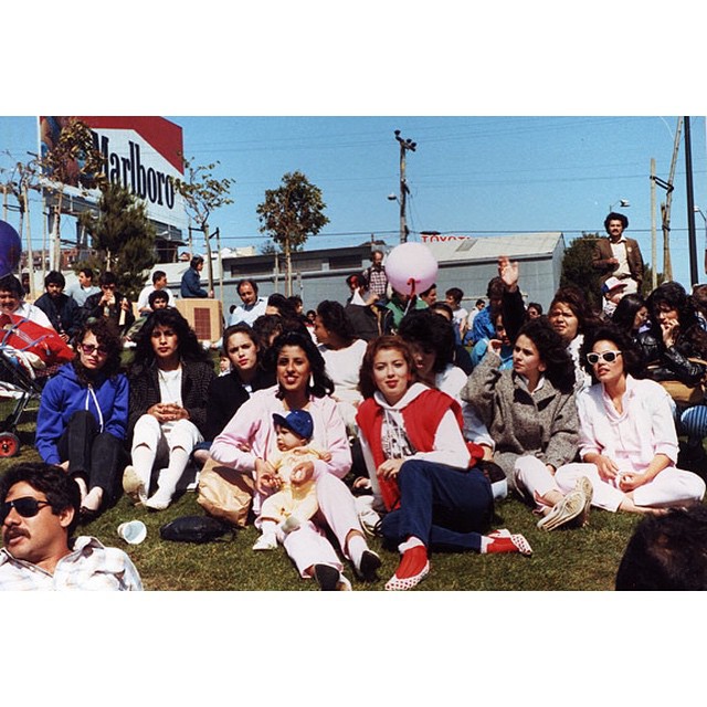 #muchachas hanging out #LaRazaPark #SF #california #80s #girlhood #PotreroDelSol