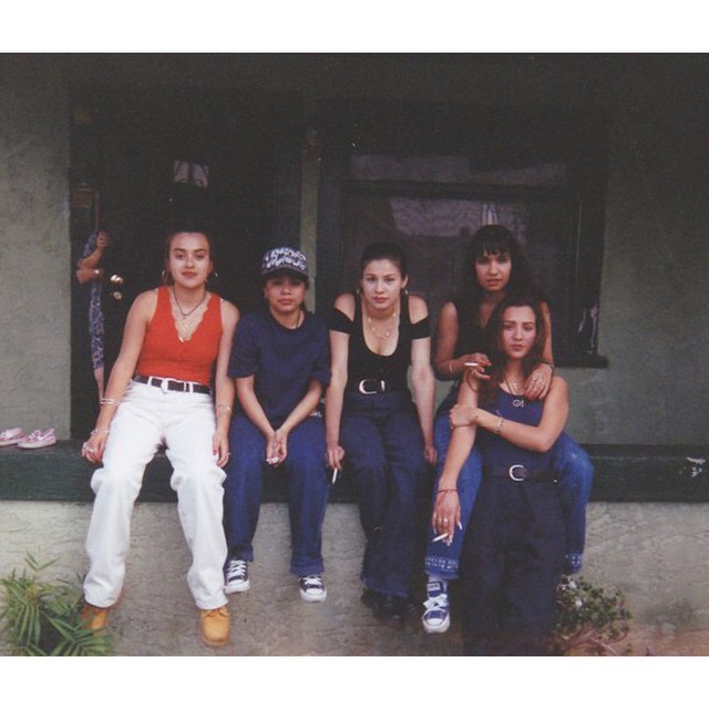 #chicanas #girlhood #90s #LApartycrews #califas #eastLA