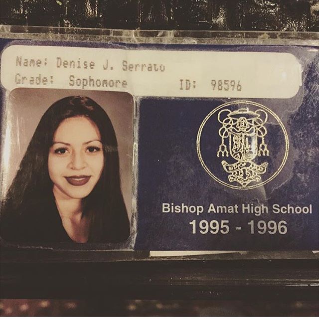 Still have that school ID from back in the day? Send it via email or DM for potential post! (Photo:  the homie @purhepecha 🎓 ) #LaPuente Bishop Amat High School