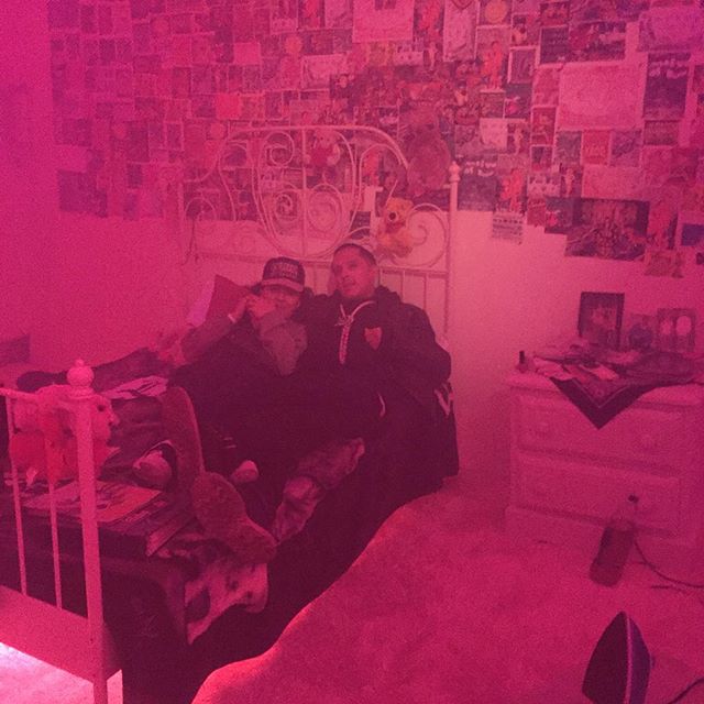 Thank you all for coming out tonight. Got love for this guy 💋@bornxraised 
On Ishton's Porch A Group Exhibition Curated by Spanto + Nick Angelo 
January 16 - 17, 2016 Hou Yee Chan Gallery