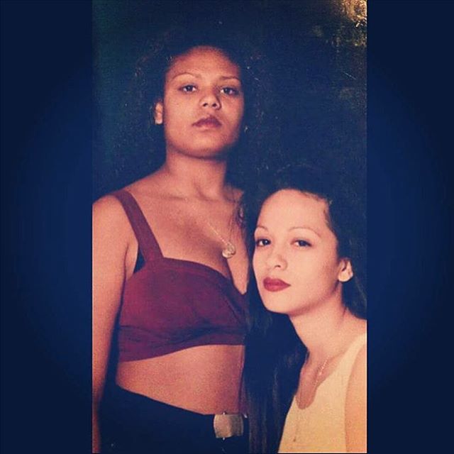 La Loca & BFF La Shorty circa '94 #ElRanchoHigh #PicoRivera ✊🏽 (photo: @Leticia_Diane )