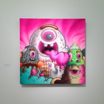 Andrea Rosen Gallery - Buff Monster Exhibit - The Wooster Collective Celebrating 10 Years - New York, NY, United States