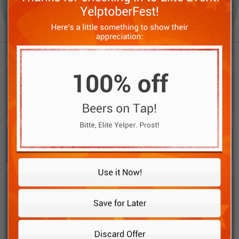 Elite Event: YelptoberFest at Plattduetsche Park Restaurant - 100% of Beers on Tap! - Franklin Square, NY, United States
