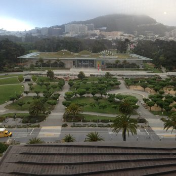 de Young - Observation floor overlooking Academy of Science - San Francisco, CA, United States