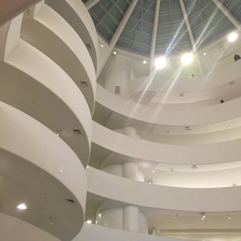 Guggenheim Museum - Interior of museum, Nov '14.  Thankfully there were no pesky renovations. - New York, NY, United States