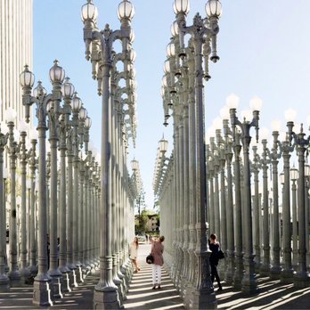 Los Angeles County Museum of Art - Urban Lights - Los Angeles, CA, United States