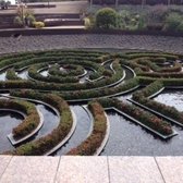 The Getty Center - Garden pond maze thingy - Los Angeles, CA, United States