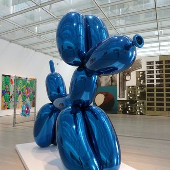 Los Angeles County Museum of Art - Giant balloon animal - Los Angeles, CA, United States
