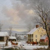 de Young - George Henry Durrie, "Winter in the Country" - San Francisco, CA, United States