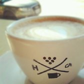Handsome Coffee Roasters - 5oz espresso with milk - Los Angeles, CA, United States