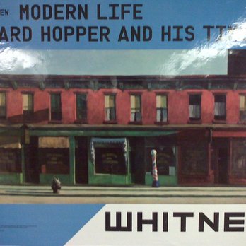 Whitney Museum of American Art - Edward Hopper exhibit - New York, NY, United States