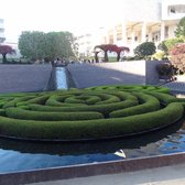 The Getty Center - South View within the Garden - Los Angeles, CA, United States