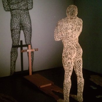 Los Angeles County Museum of Art - The Matchstick Man at the LACMA. - Los Angeles, CA, United States