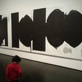 Los Angeles County Museum of Art - Huge canvas painting. Great teaching/learning opportunity for my three year old (size, shape, color, respect.) - Los Angeles, CA, United States
