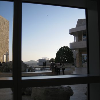 The Getty Center - View from the inside out - Los Angeles, CA, United States