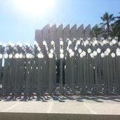 Los Angeles County Museum of Art - Urban Light (sitting east, on lawn) - Los Angeles, CA, United States