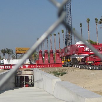 Los Angeles County Museum of Art - Check installation progress here - http://www.lacma.org/art/exhibition/levitated-mass - Los Angeles, CA, United States