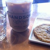 Handsome Coffee Roasters - Sea salt chocolate chip cookie and iced brew - Los Angeles, CA, United States