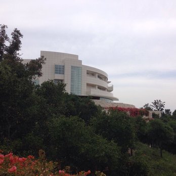 The Getty Center - By the Cafe. - Los Angeles, CA, United States