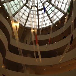 Guggenheim Museum - Middle of the Museum exhibit - New York, NY, United States