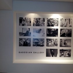 Gagosian Gallery - Wall of "who's who" @ Gagosian... - New York, NY, United States