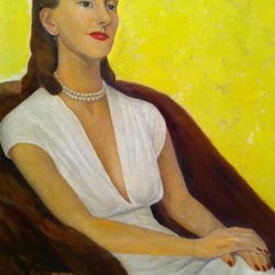 Los Angeles County Museum of Art - Portrait of Mrs. Carr (Diego Rivera 1946) - Los Angeles, CA, United States